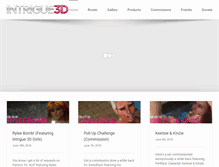 Tablet Screenshot of intrigue3d.com